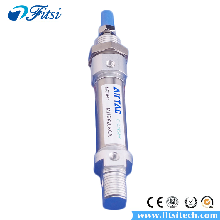 AirTAC MI Series MI20X300 MI20X350 MI20X400 MI20X450 Mini-cylinder Air Cylinder Pneumatic Air Tools